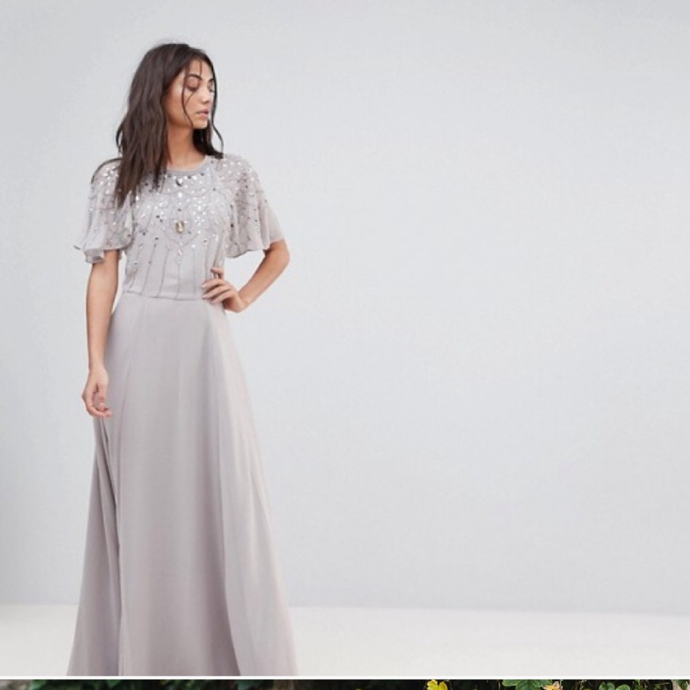 Asos Embellished Maxi dress